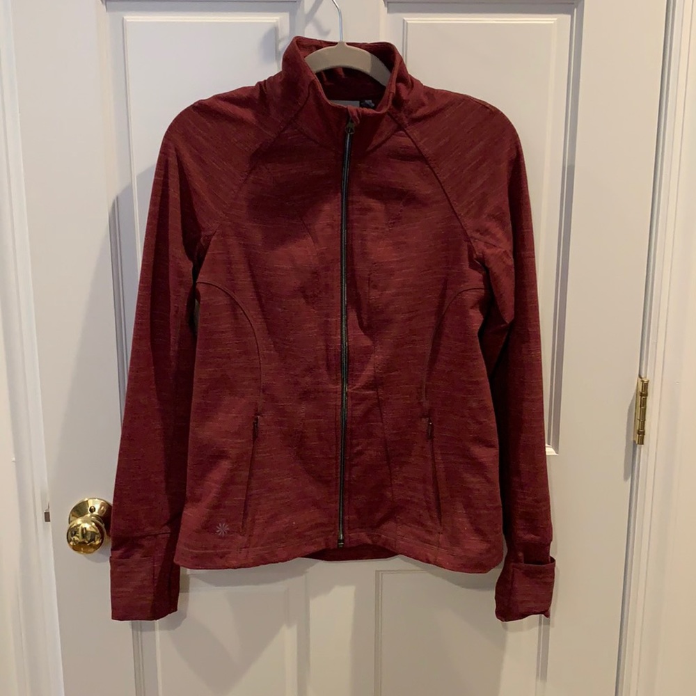 Athleta full zip running jacket